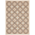 Safavieh Veranda 047 Rug, VER047 - Cream / Chocolate