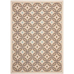 Safavieh Veranda 047 Rug, VER047 - Cream / Chocolate