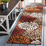 Safavieh Veranda 049 Rug, VER049 - Chocolate / Terracotta