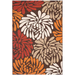 Safavieh Veranda 049 Rug, VER049 - Chocolate / Terracotta