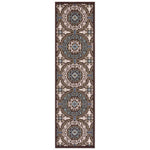 Safavieh Veranda 055 Rug, VER055 - Chocolate / Cream