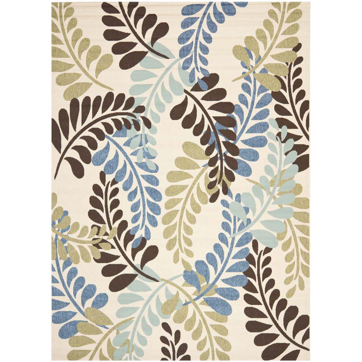 Safavieh Veranda 056 Rug, VER056 - Cream / Aqua