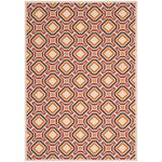 Safavieh Veranda 089 Rug, VER089 - Creme / Red