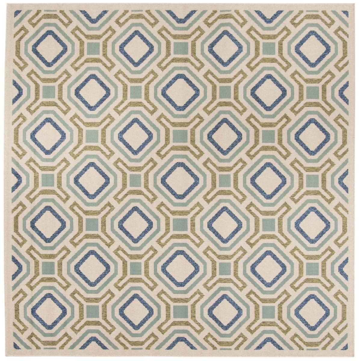 Safavieh Veranda 089 Rug, VER089 - Cream / Green