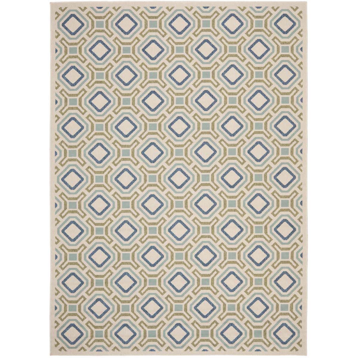 Safavieh Veranda 089 Rug, VER089 - Cream / Green