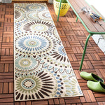 Safavieh Veranda 091 Rug, VER091 - Cream / Blue