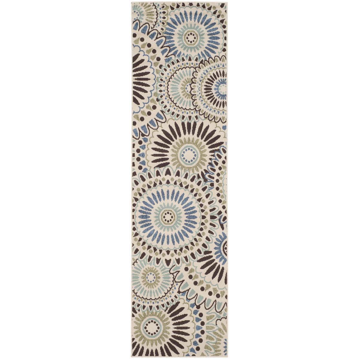 Safavieh Veranda 091 Rug, VER091 - Cream / Blue