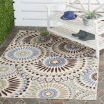 Safavieh Veranda 091 Rug, VER091 - Cream / Blue