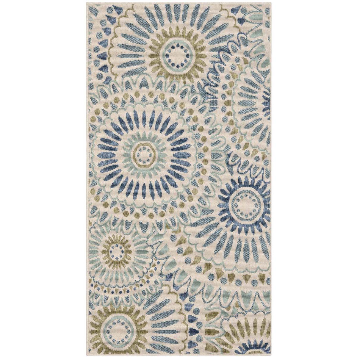 Safavieh Veranda 091 Rug, VER091 - Cream / Green