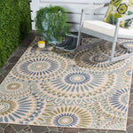 Safavieh Veranda 091 Rug, VER091 - Cream / Green