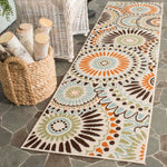 Safavieh Veranda 091 Rug, VER091 - Cream / Chocolate