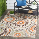 Safavieh Veranda 091 Rug, VER091 - Cream / Chocolate