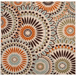 Safavieh Veranda 091 Rug, VER091 - Cream / Chocolate