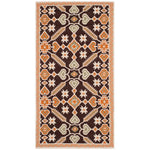 Safavieh Veranda 098 Rug, VER098 - Chocolate / Terracotta