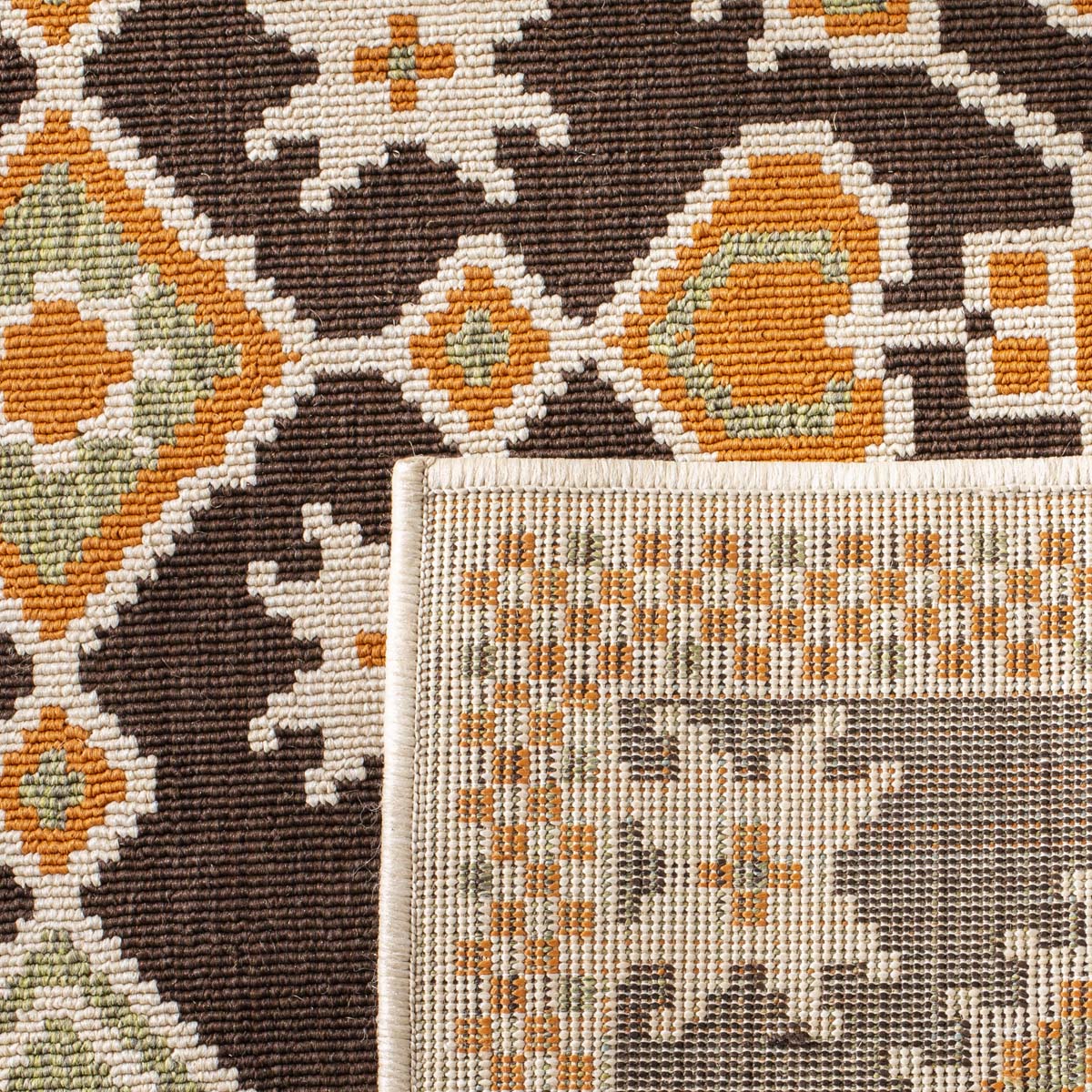 Safavieh Veranda 098 Rug, VER098 - Chocolate / Terracotta