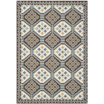 Safavieh Veranda 100 Rug, VER100 - Blue / Chocolate