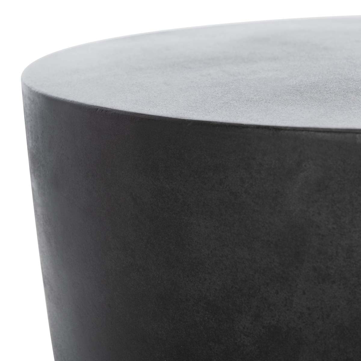 Safavieh Aishi Indoor/Outdoor Modern Concrete Round 17.7, VNN1007 - Black