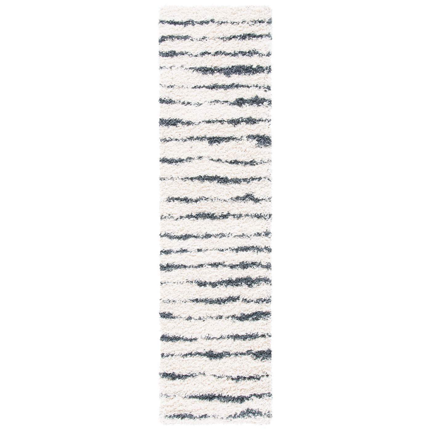 Safavieh Venus Shag 603 Rug, VNS603 - Ivory / Dark Grey