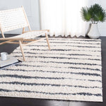 Safavieh Venus Shag 603 Rug, VNS603 - Ivory / Dark Grey