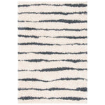 Safavieh Venus Shag 603 Rug, VNS603 - Ivory / Dark Grey