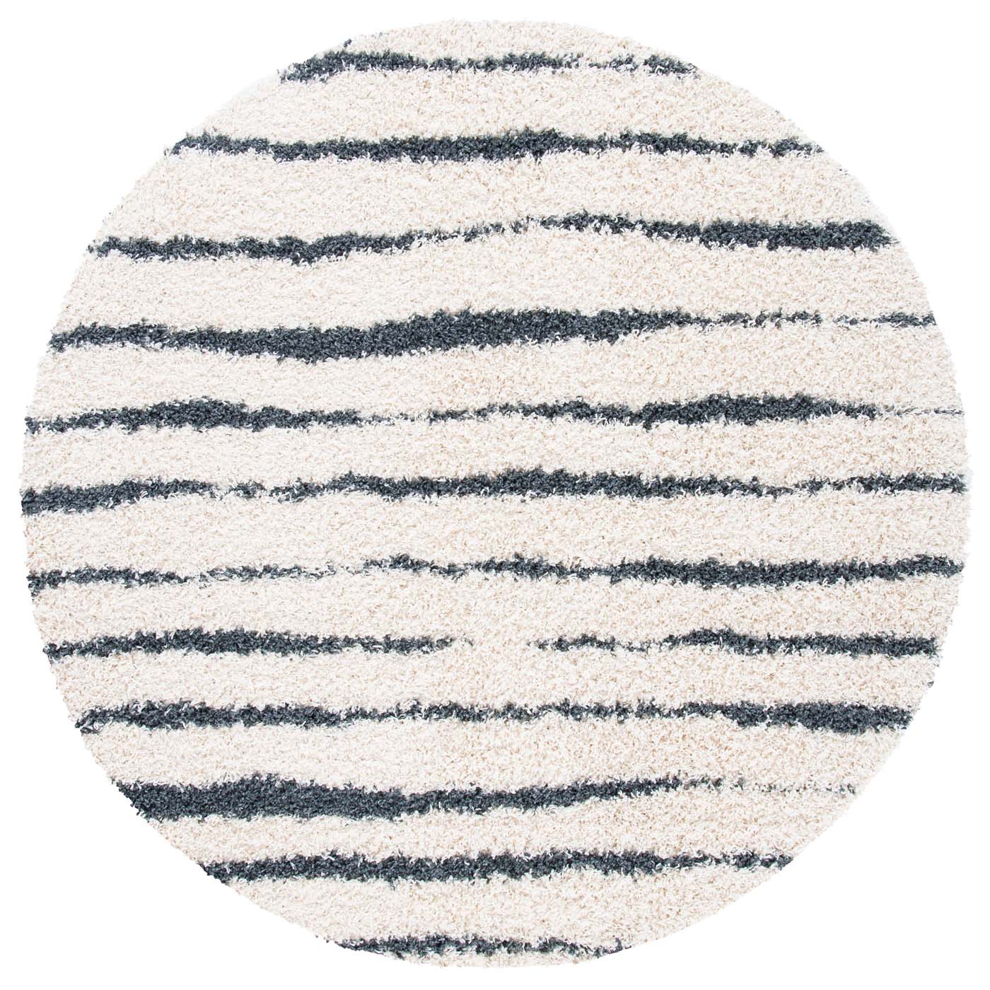 Safavieh Venus Shag 603 Rug, VNS603 - Ivory / Dark Grey