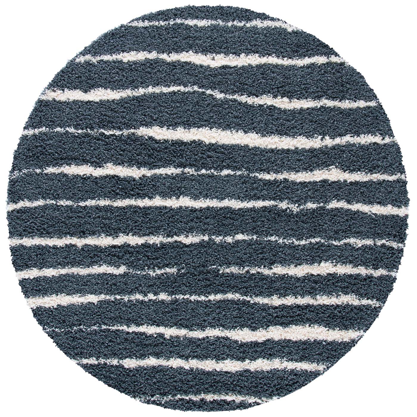 Safavieh Venus Shag 603 Rug, VNS603 - Dark Grey / Ivory