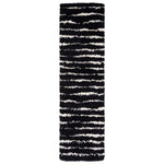 Safavieh Venus Shag 603 Rug, VNS603 - Black / Ivory