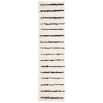 Safavieh Venus Shag 604 Rug, VNS604 - Ivory / Black