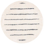 Safavieh Venus Shag 604 Rug, VNS604 - Ivory / Dark Grey