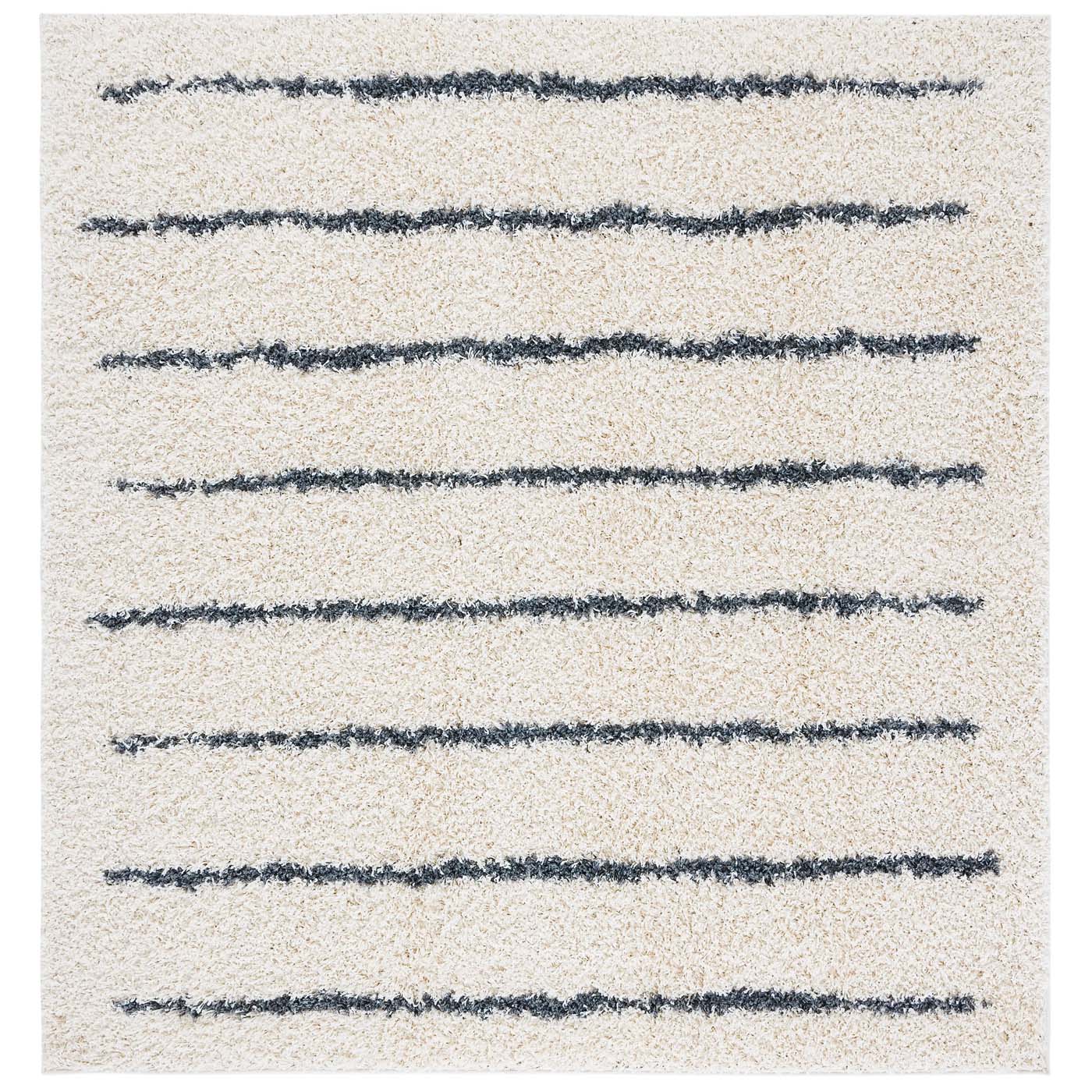 Safavieh Venus Shag 604 Rug, VNS604 - Ivory / Dark Grey