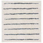 Safavieh Venus Shag 604 Rug, VNS604 - Ivory / Dark Grey