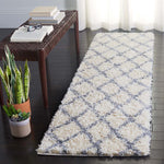 Safavieh Venus Shag 681 Rug, VNS681 - Ivory / Grey