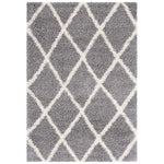 Safavieh Venus Shag 681 Rug, VNS681 - Grey / Ivory