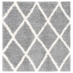 Safavieh Venus Shag 681 Rug, VNS681 - Grey / Ivory