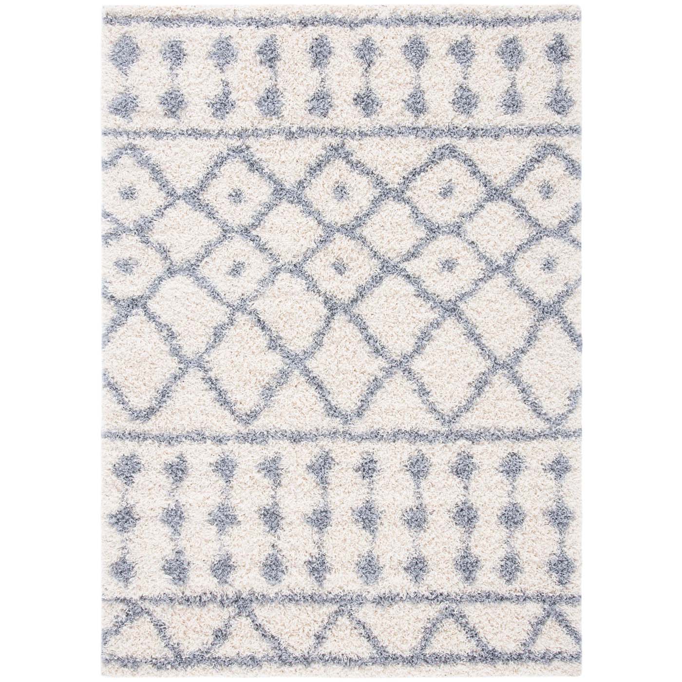 Safavieh Venus Shag 684 Rug, VNS684 - Ivory / Grey