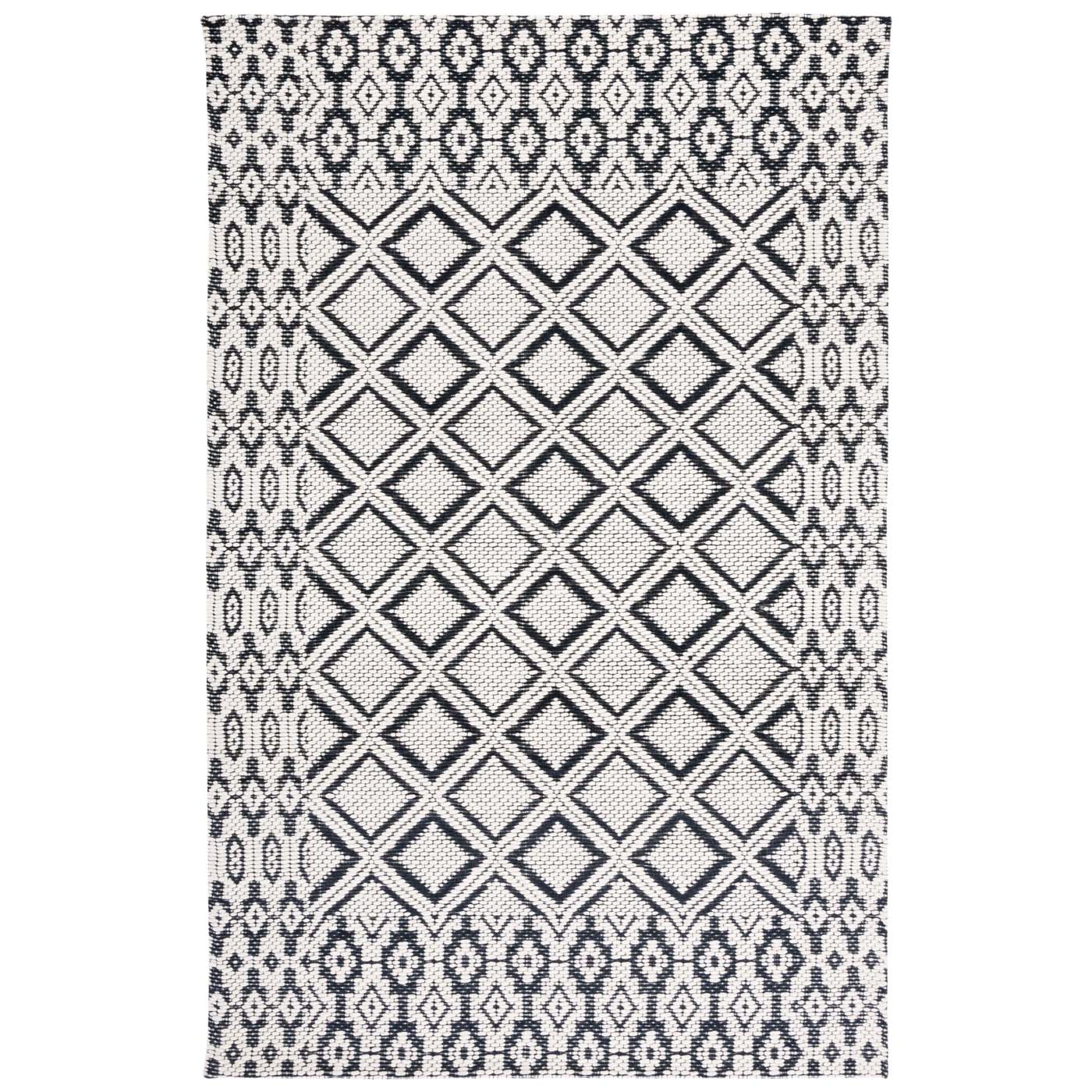 Safavieh Vermont 151 Rug, VRM151 - Ivory / Black