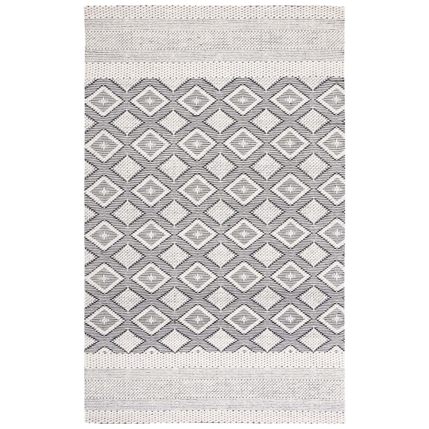 Safavieh Vermont 153 Rug, VRM153 - Ivory / Black