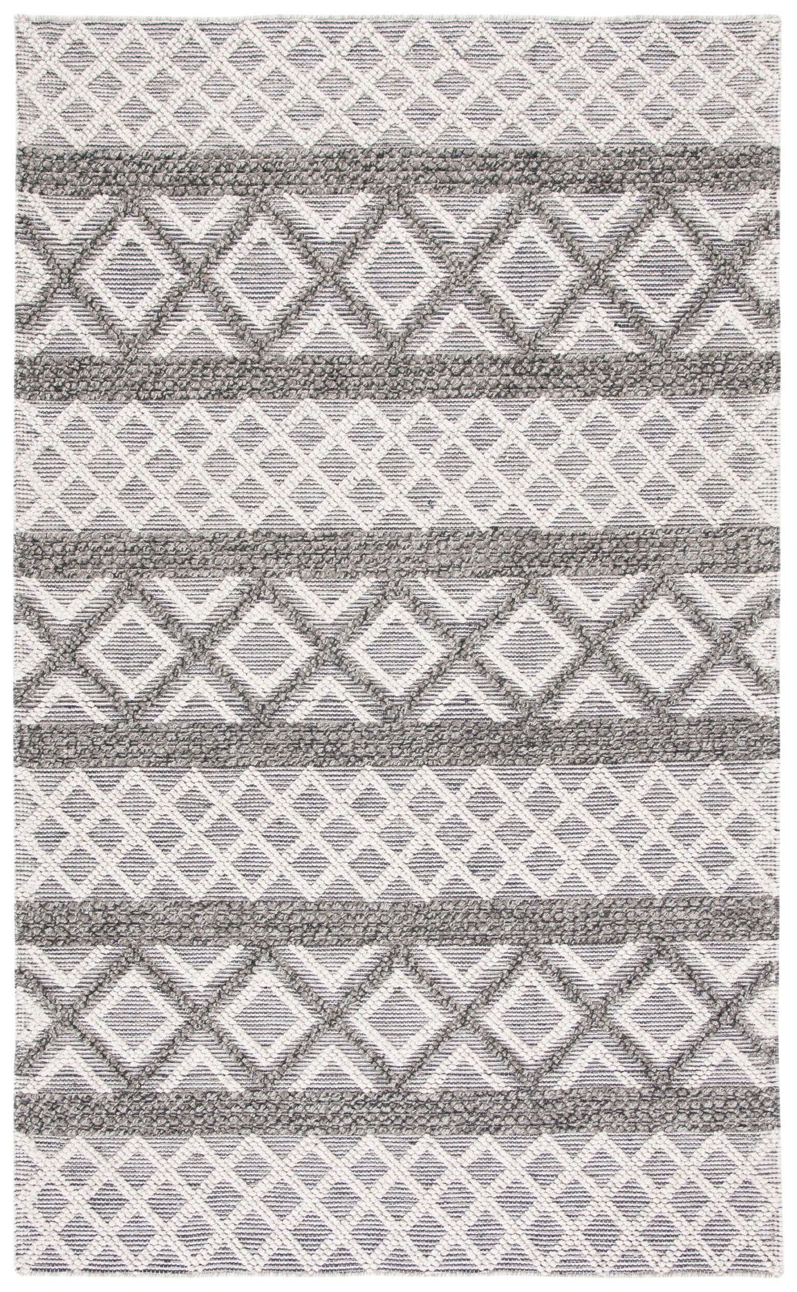 Safavieh Vermont 211 Rug, VRM211 - Ivory / Dark Grey