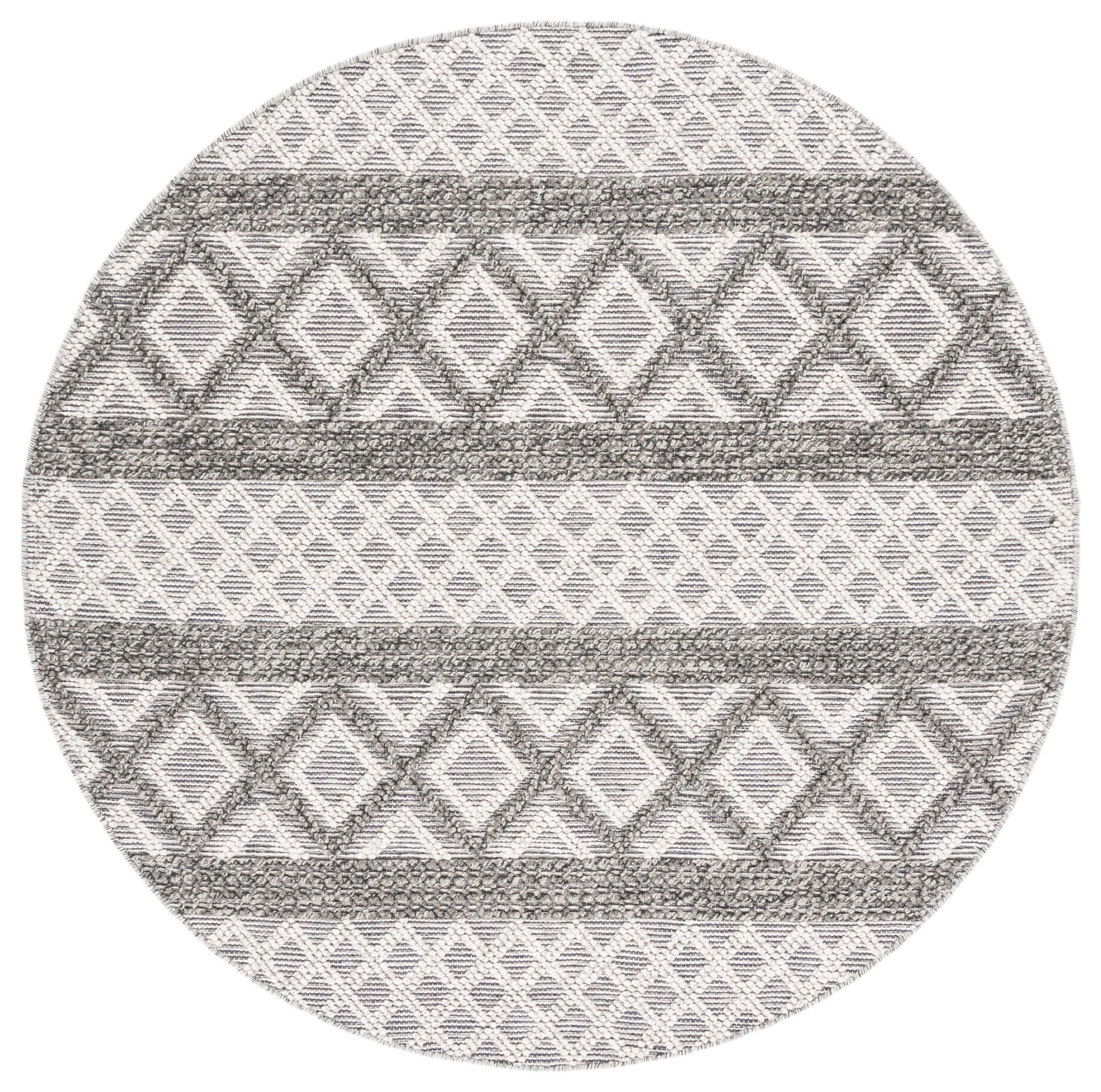 Safavieh Vermont 211 Rug, VRM211 - Ivory / Dark Grey