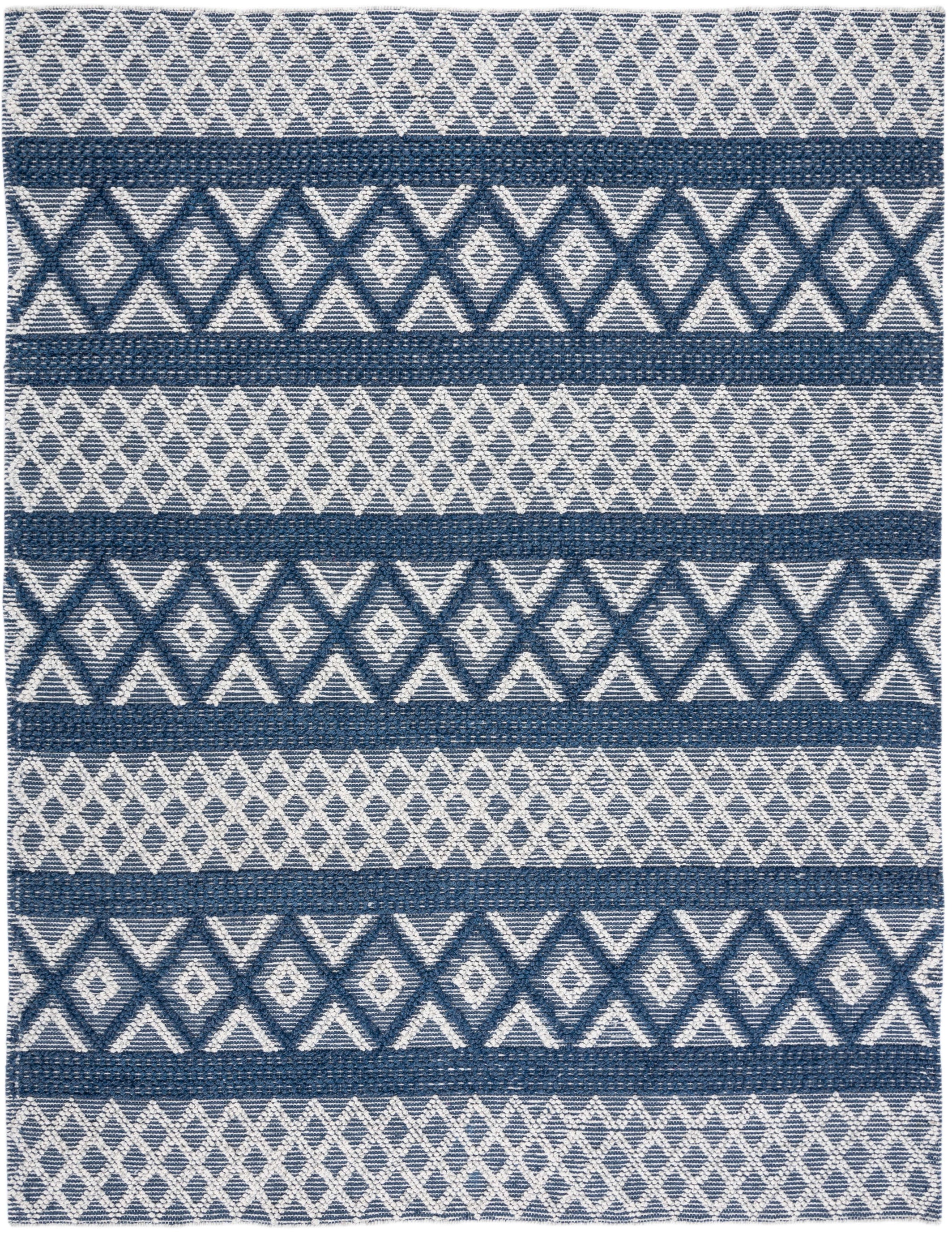 Safavieh Vermont 211 Rug, VRM211 - Ivory / Blue