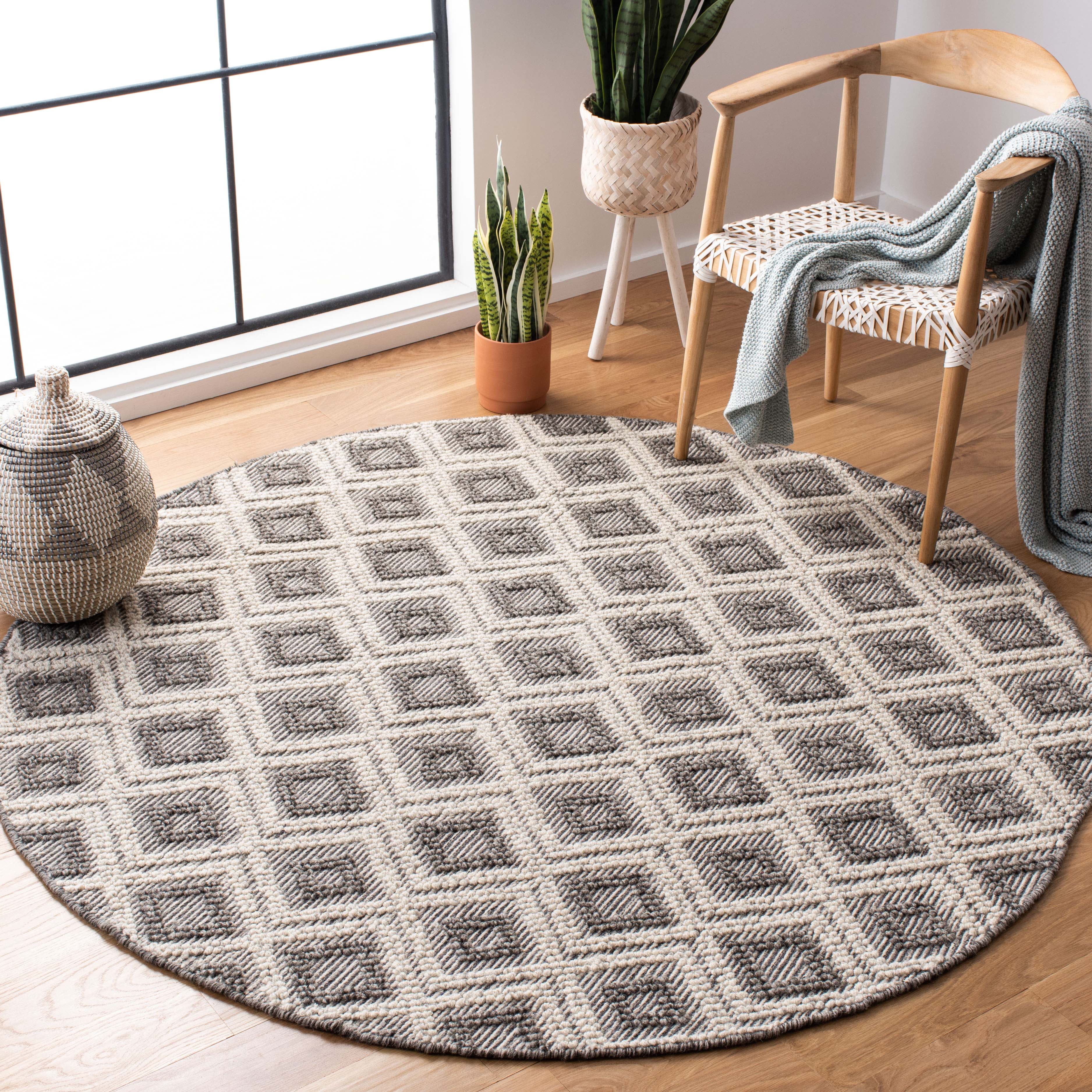 Safavieh Vermont 212 Rug, VRM212 - Grey / Ivory