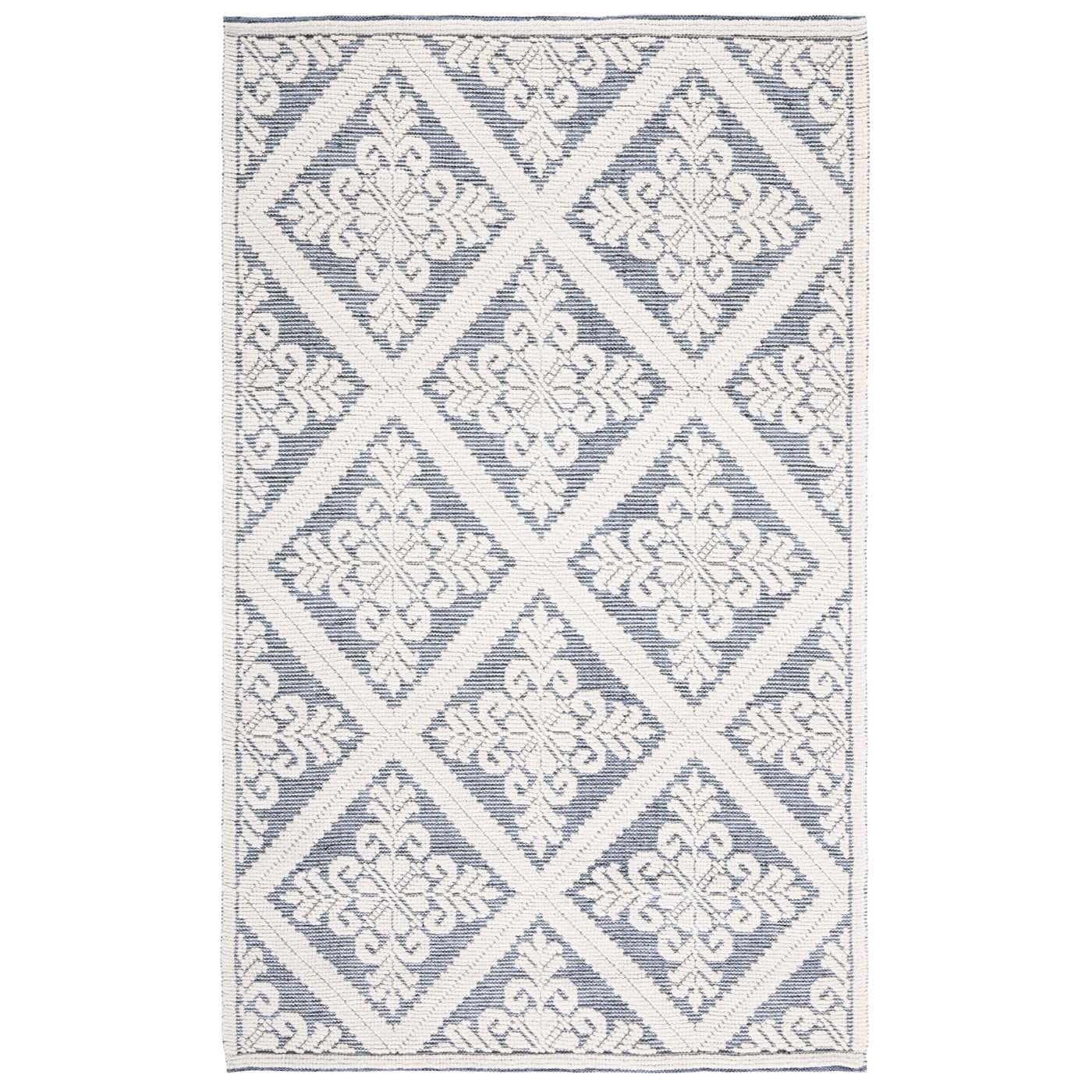 Safavieh Vermont 306 Rug, VRM306 - Ivory / Blue