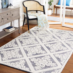 Safavieh Vermont 306 Rug, VRM306 - Ivory / Navy