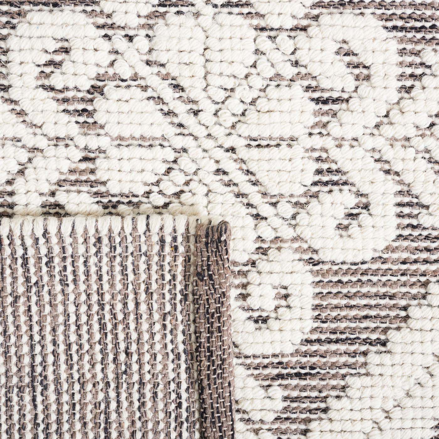 Safavieh Vermont 306 Rug, VRM306 - Ivory / Brown