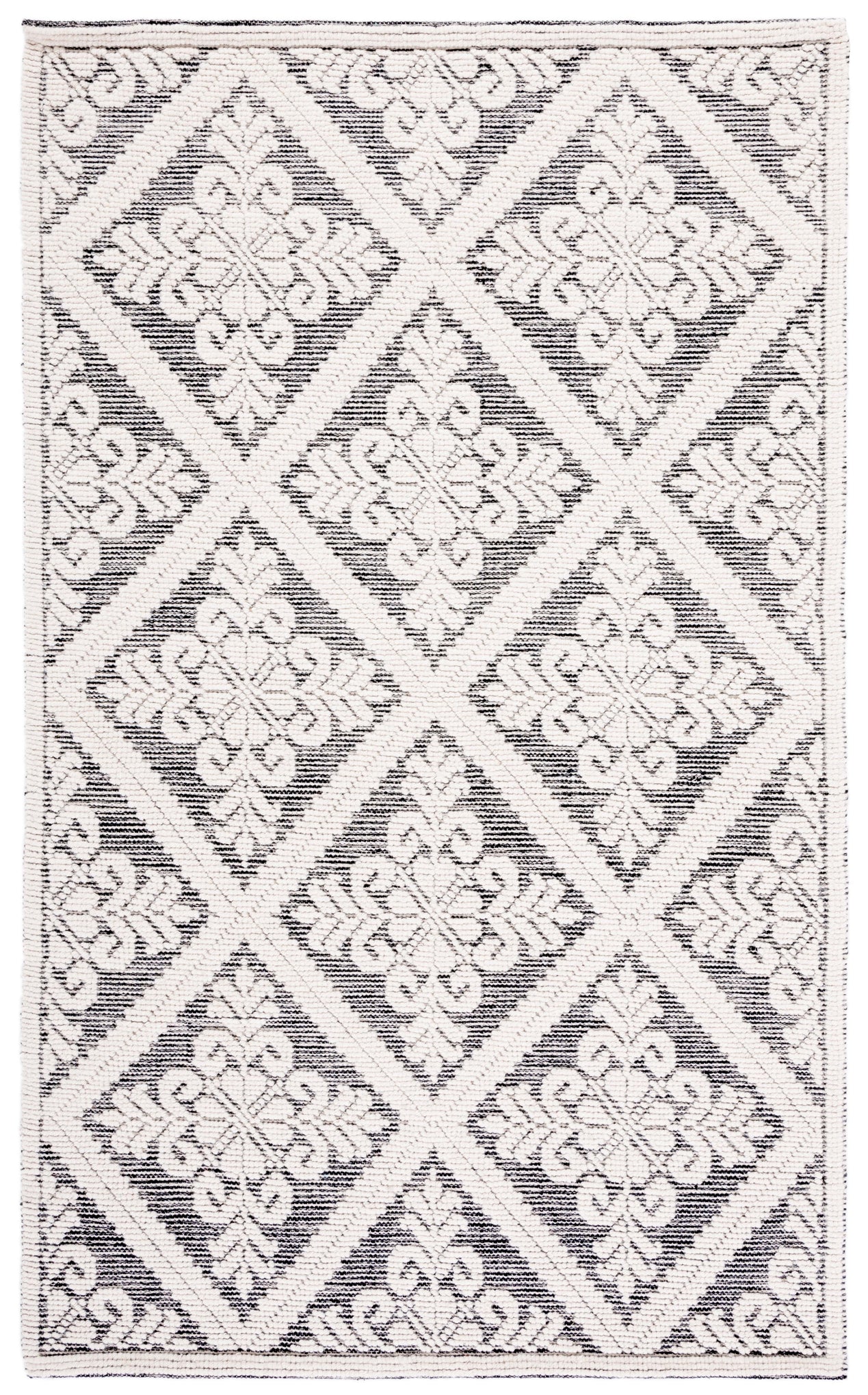 Safavieh Vermont 306 Rug, VRM306 - Ivory / Black