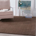 Safavieh Velvet Shag 169 Rug, VSG169 - Dark Beige