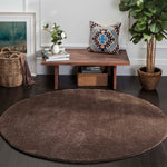 Safavieh Velvet Shag 169 Rug, VSG169 - Dark Beige