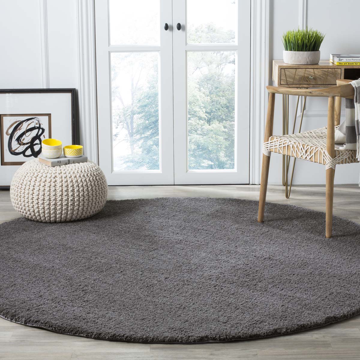 Safavieh Velvet Shag 169 Rug, VSG169 - Grey