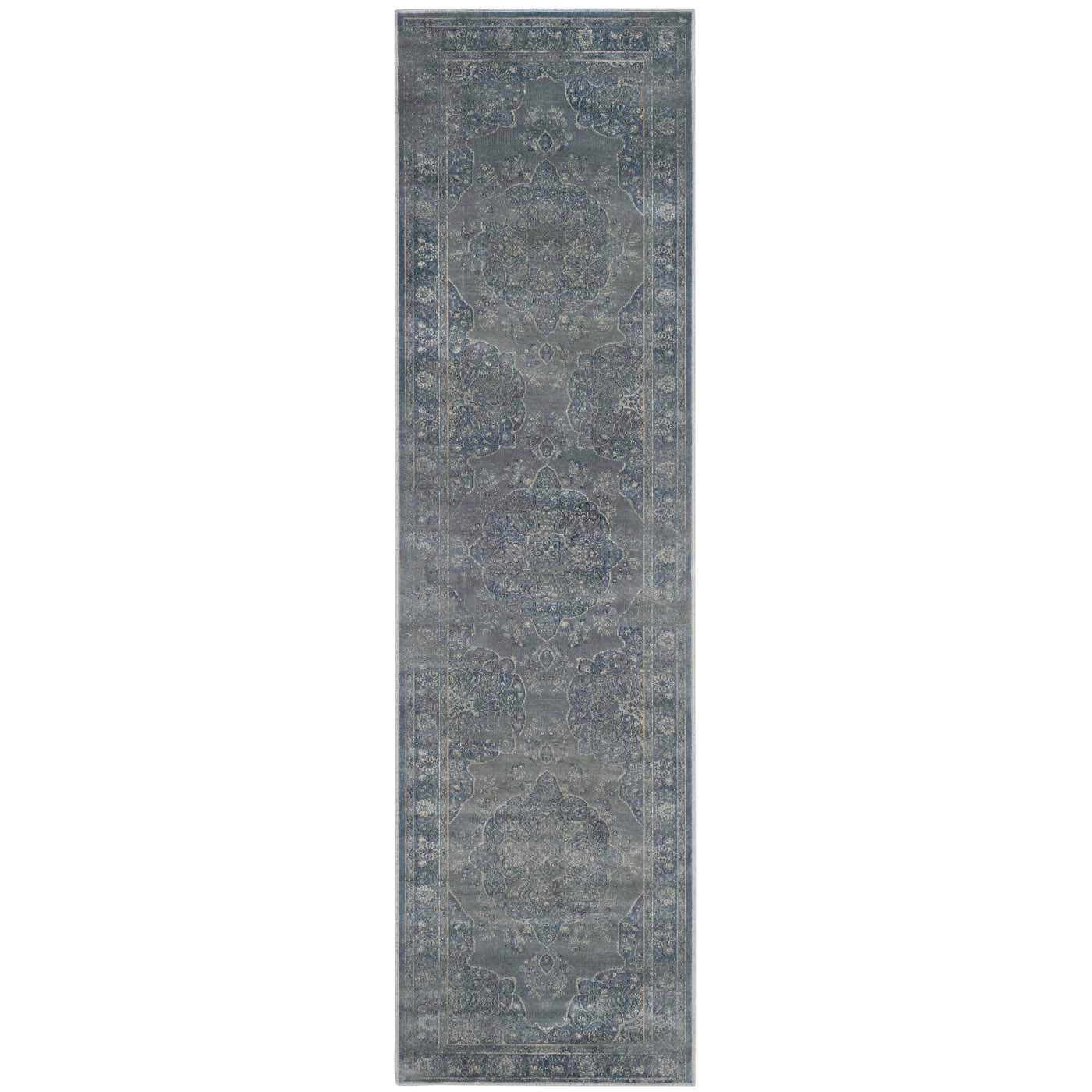 Safavieh Vintage 158 Rug, VTG158 - Light Blue / Light Grey