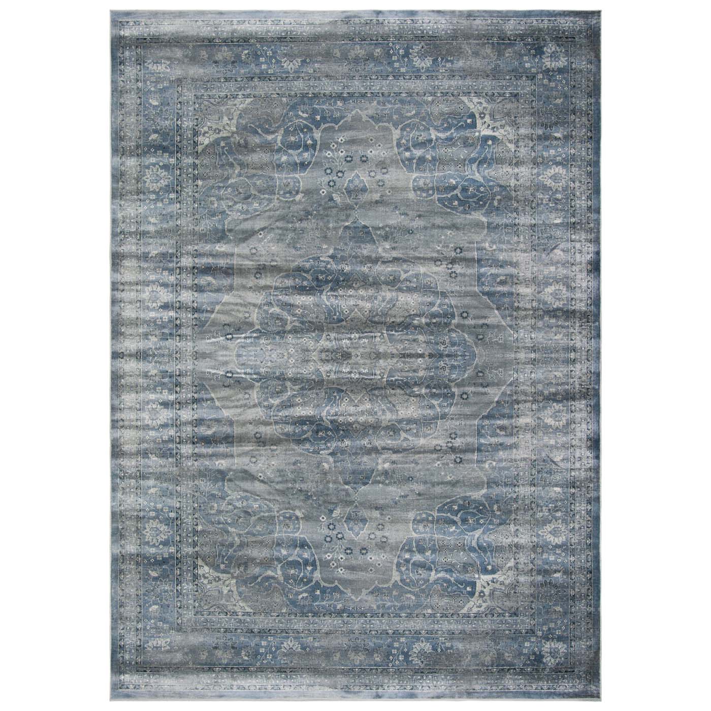 Safavieh Vintage 158 Rug, VTG158 - Light Blue / Light Grey